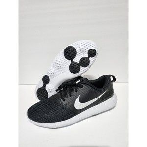 New Nike Roshe G Men's Golf Shoes - Spikeless Black/White CD6065-001 Mens Size 8